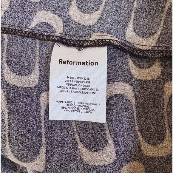 Reformation Sigmund Dress in Linguini - Picture 9 of 9